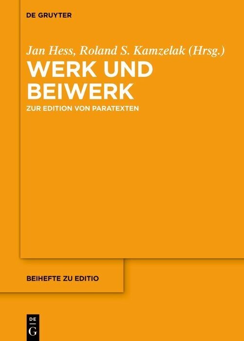 Werk und Beiwerk main product photo