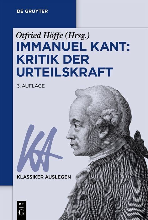 Immanuel Kant: Kritik der Urteilskraft main product photo