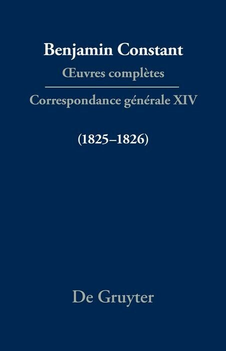 Correspondance générale 1825-1826 main product photo