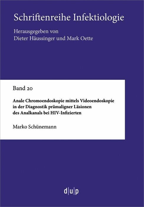 Anale Chromoendoskopie mittels Videoendoskopie in der Diagnostik prämaligner Läsionen des Analkanals bei HIV-Infizierten main product photo