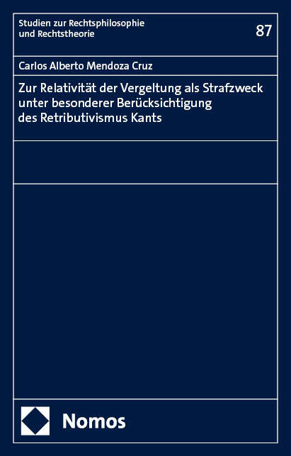 Zur Relativität der Vergeltung als Strafzweck unter besonderer Berücksichtigung des Retributivismus Kants main product photo