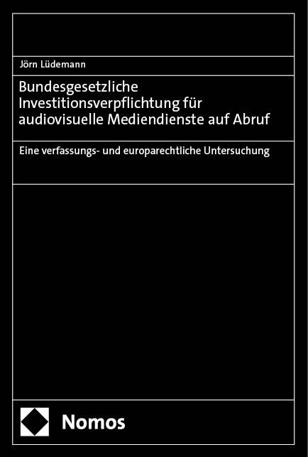 Bundesgesetzliche Investitionsverpflichtung für audiovisuelle Mediendienste auf Abruf main product photo