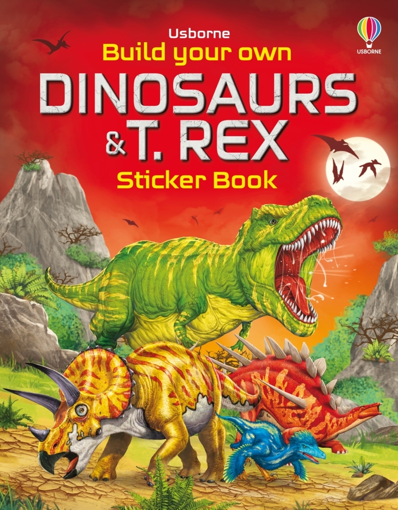 Build Your Own Dinosaurs and T. Rex Sticker Book main product photo