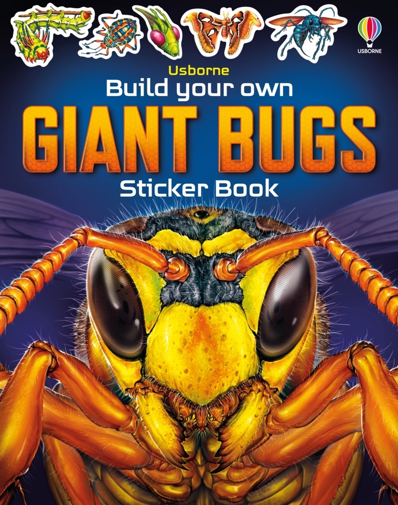 Build Your Own Giant Bugs Sticker Book main product photo