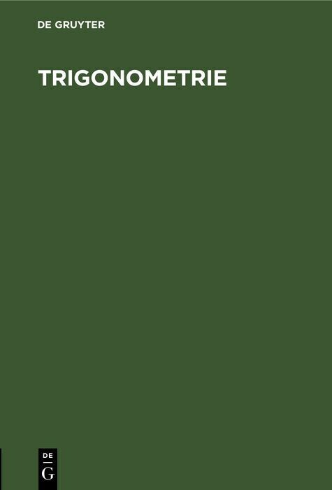 Trigonometrie main product photo