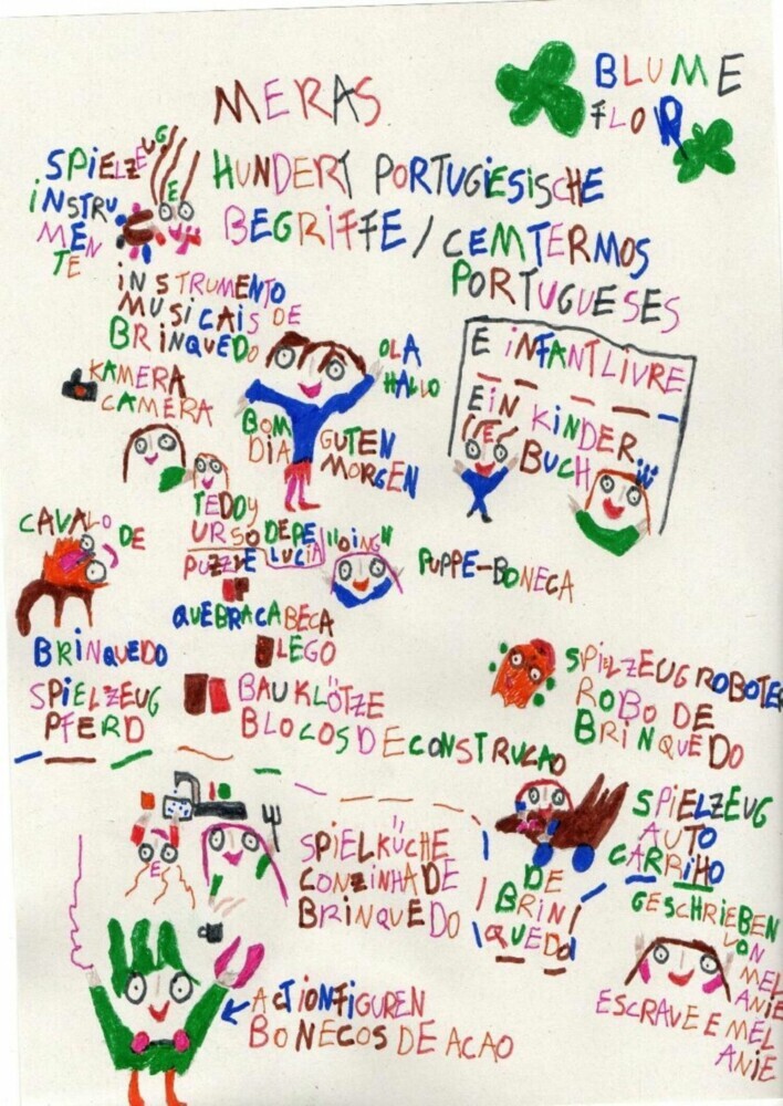 Meras Hundert Portugiesische Begriffe / Cem Termos Portugueses ein Kinderbuch main product photo