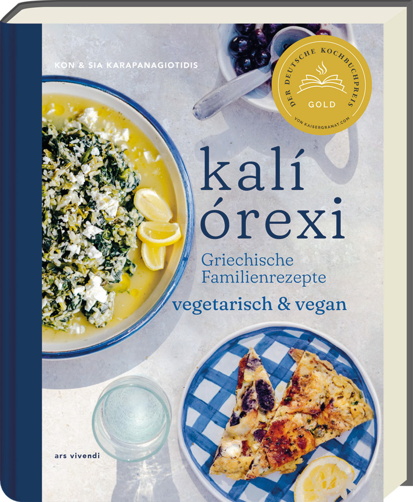 kali orexi - Deutscher Kochbuchpreis 2024 Gold main product photo