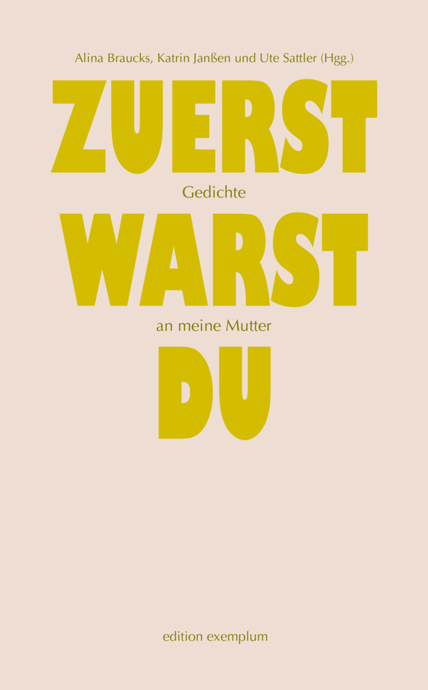 Zuerst warst du main product photo