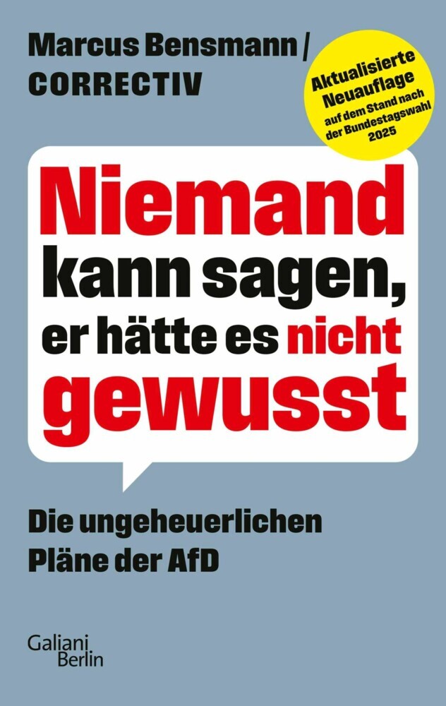 Niemand kann sagen, er hätte es nicht gewusst main product photo