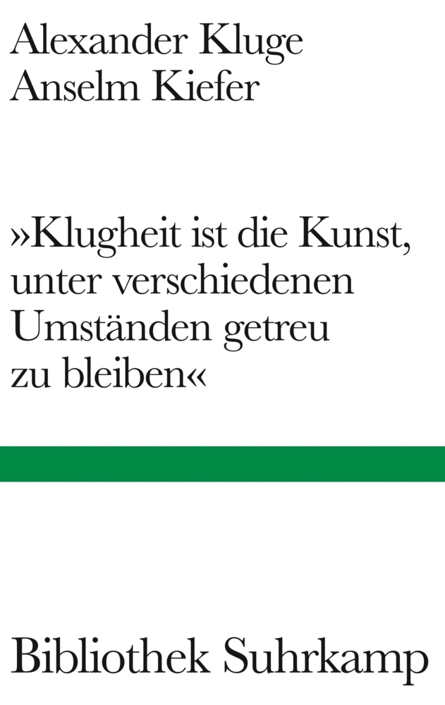 »Klugheit ist die Kunst, unter verschiedenen Umständen getreu zu bleiben« main product photo