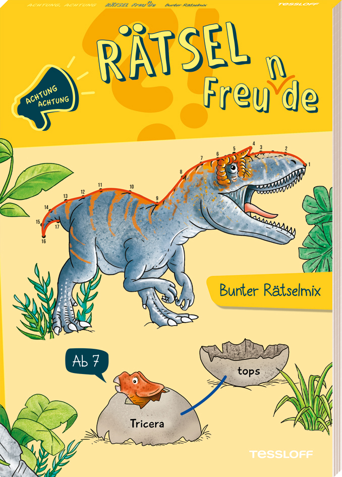 Achtung Achtung Rätselfreu(n)de. Bunter Rätselmix main product photo