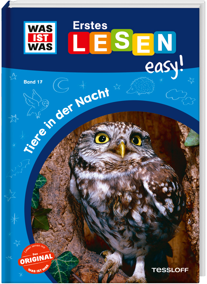 WAS IST WAS Erstes Lesen easy! Band 17. Tiere in der Nacht main product photo