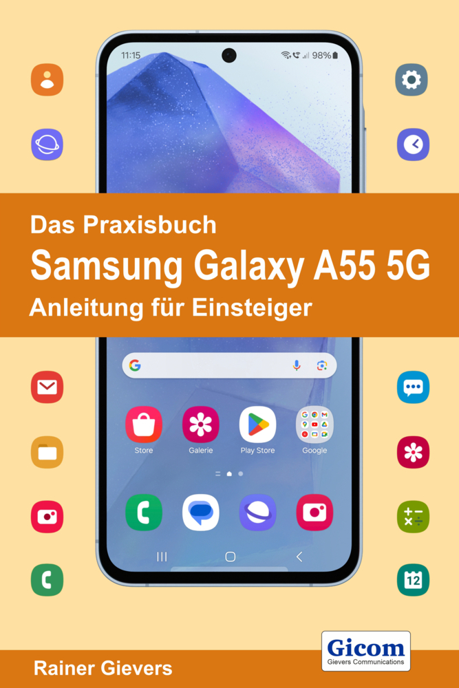 Das Praxisbuch Samsung Galaxy A55 5G - Anleitung für Einsteiger main product photo