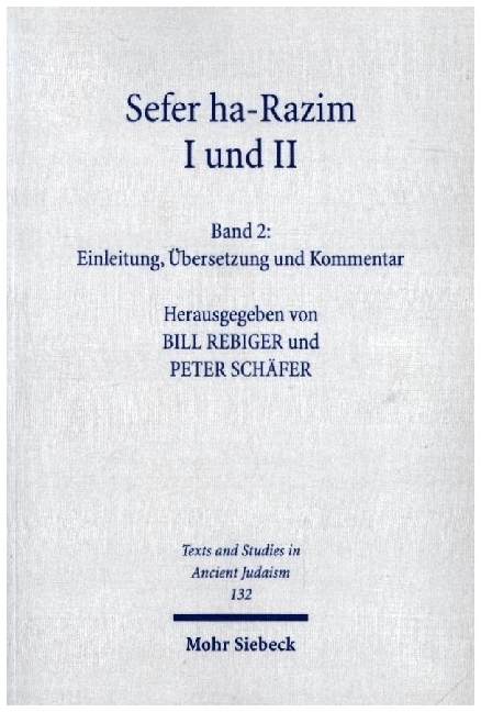 Sefer ha-Razim I und II - Das Buch der Geheimnisse I und II main product photo