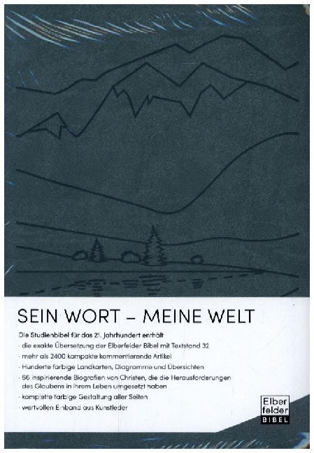 Sein Wort - meine Welt. Kunstlederausgabe main product photo