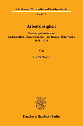 Arbeitslosigkeit.