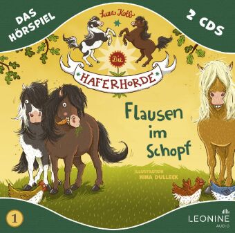 Die Haferhorde - Flausen im Schopf. Tl.1, 2 Audio-CD