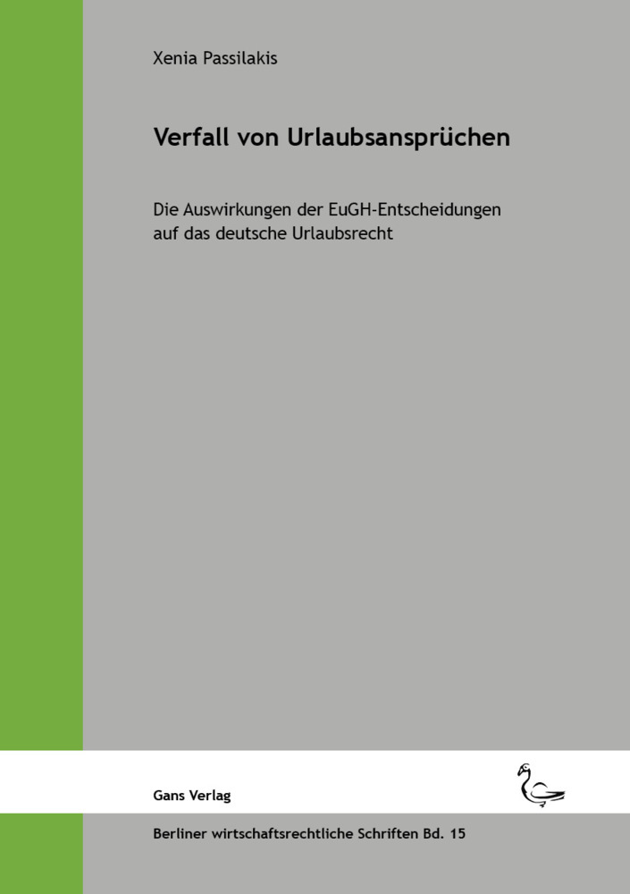 Verfall von Urlaubsansprüchen main product photo