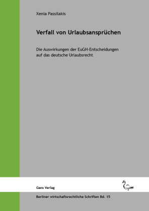 Verfall von Urlaubsansprüchen
