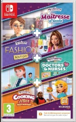 My Universe, 4in1 Quadripack, 1 Nintendo Switch-Spiel (Code in Box)