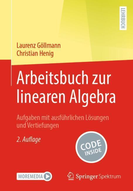 Arbeitsbuch zur linearen Algebra main product photo