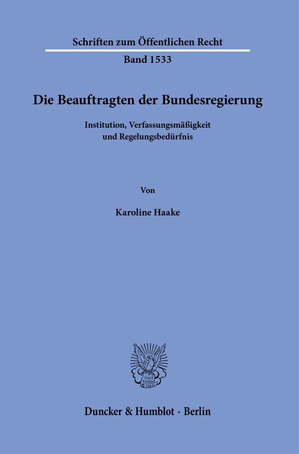 Die Beauftragten der Bundesregierung main product photo