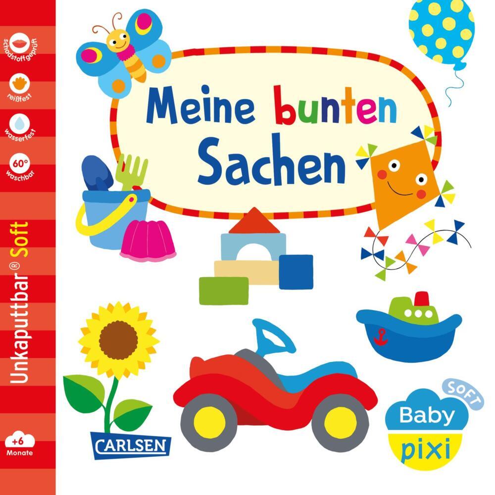 Baby Pixi (unkaputtbar) 166: Baby Pixi Soft: Meine bunten Sachen main product photo