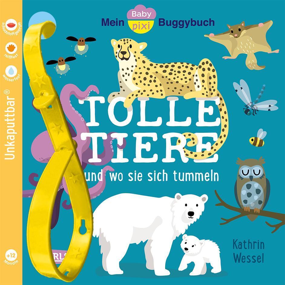 Baby Pixi (unkaputtbar) 154: Mein Baby-Pixi-Buggybuch: Tolle Tiere main product photo