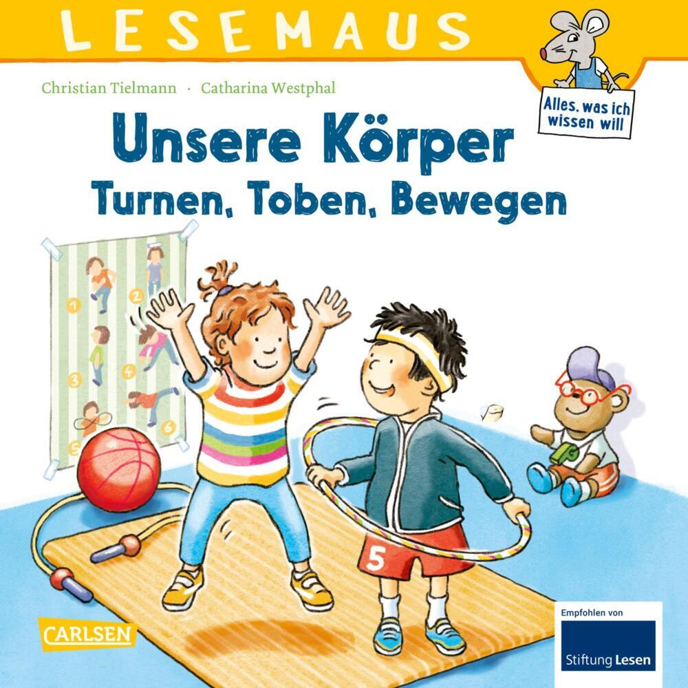 LESEMAUS 179: Unsere Körper - Turnen, Toben, Bewegen main product photo