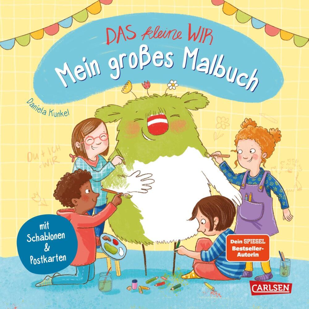 Das kleine WIR: Mein großes Malbuch main product photo