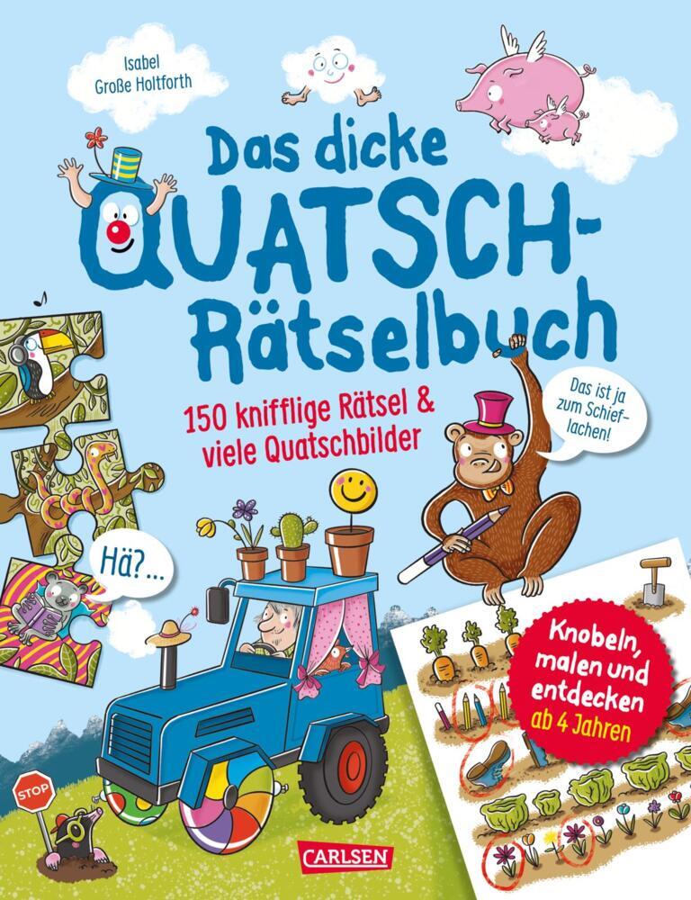 Das dicke Quatsch-Rätselbuch main product photo