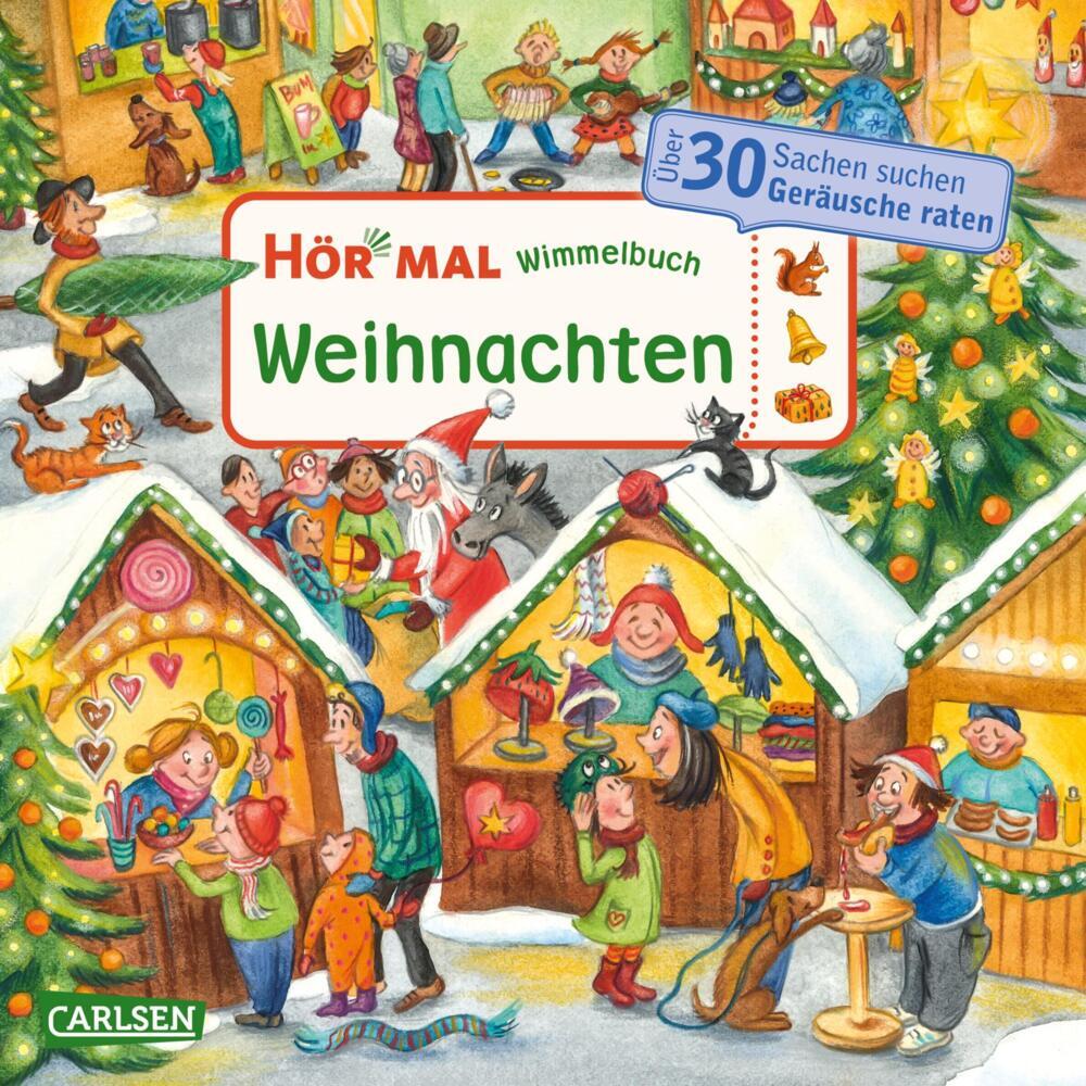 Hör mal (Soundbuch): Wimmelbuch: Weihnachten main product photo