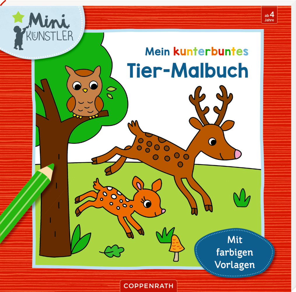 Mein kunterbuntes Tier-Malbuch main product photo