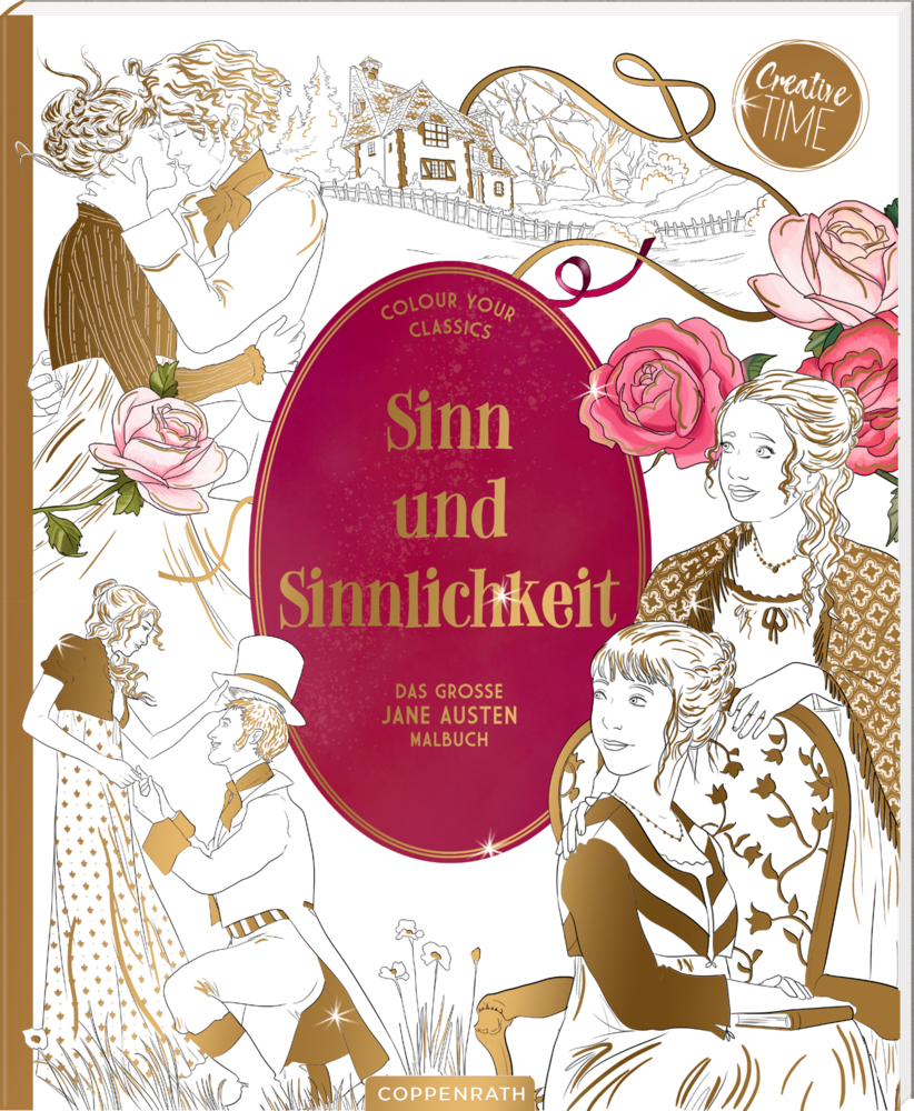 Sinn und Sinnlichkeit - Das große Jane-Austen-Malbuch main product photo