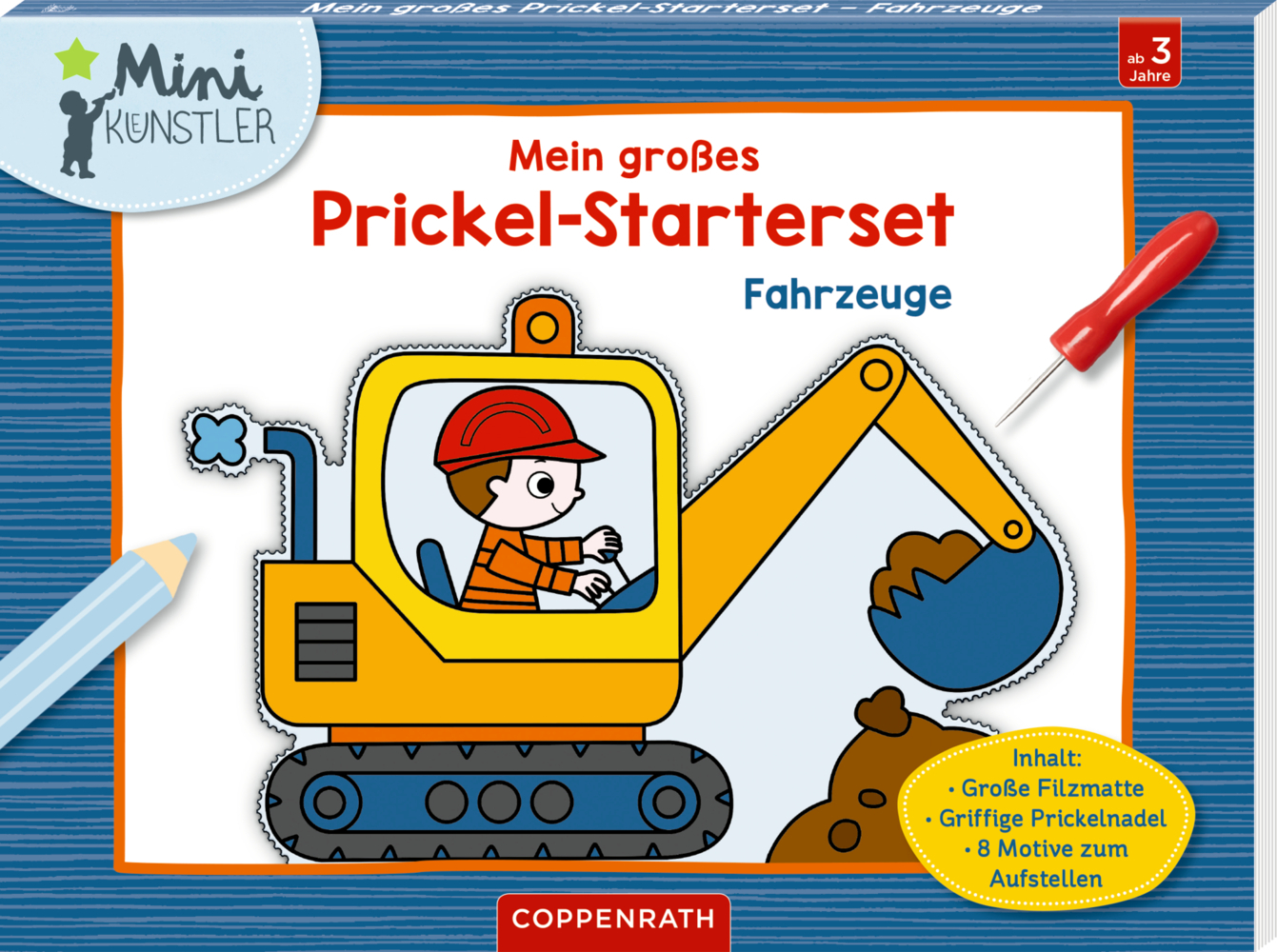 Mein großes Prickel-Starterset: Fahrzeuge main product photo