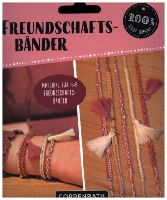 Freundschaftsbänder knüpfen (Gold / Beige)
