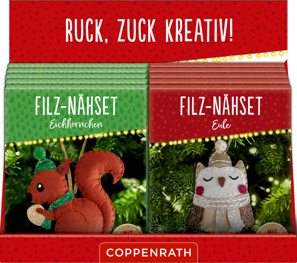 Filz-Nähsets Weihnachts-Anhänger main product photo