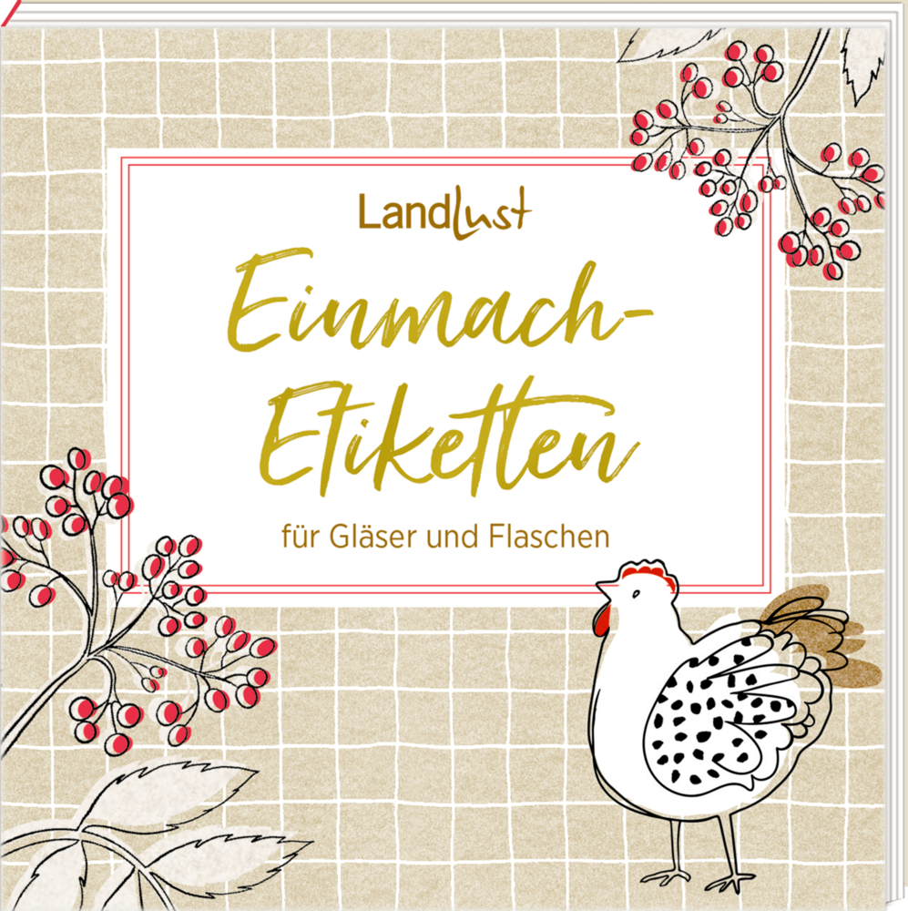 Etikettenbüchlein - Einmach-Etiketten für Gläser und Flaschen main product photo