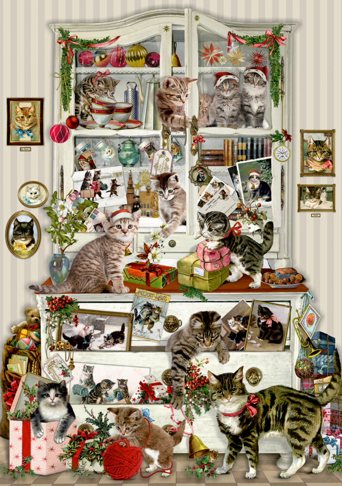 Puzzle - Weihnachtszauber auf vier Pfoten main product photo