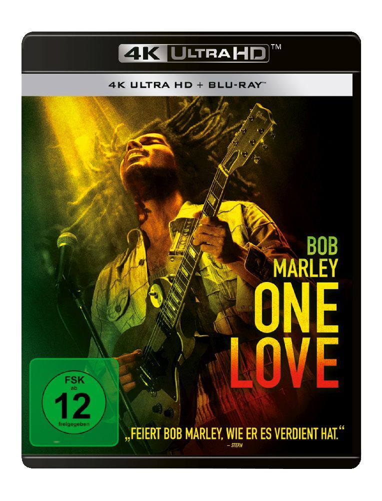 Bob Marley: One Love, 1 4K UHD-Blu-ray + 1 Blu-ray main product photo