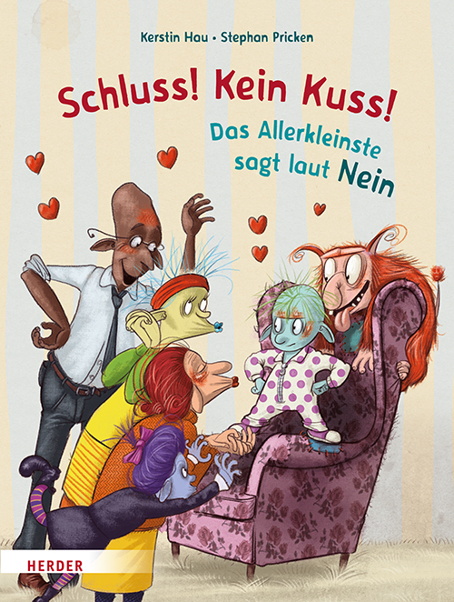 Schluss! Kein Kuss! Das Allerkleinste sagt laut Nein main product photo