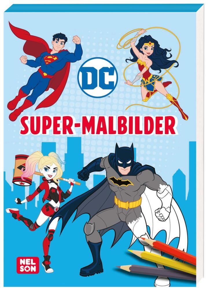 DC Superhelden: Super-Malbilder main product photo
