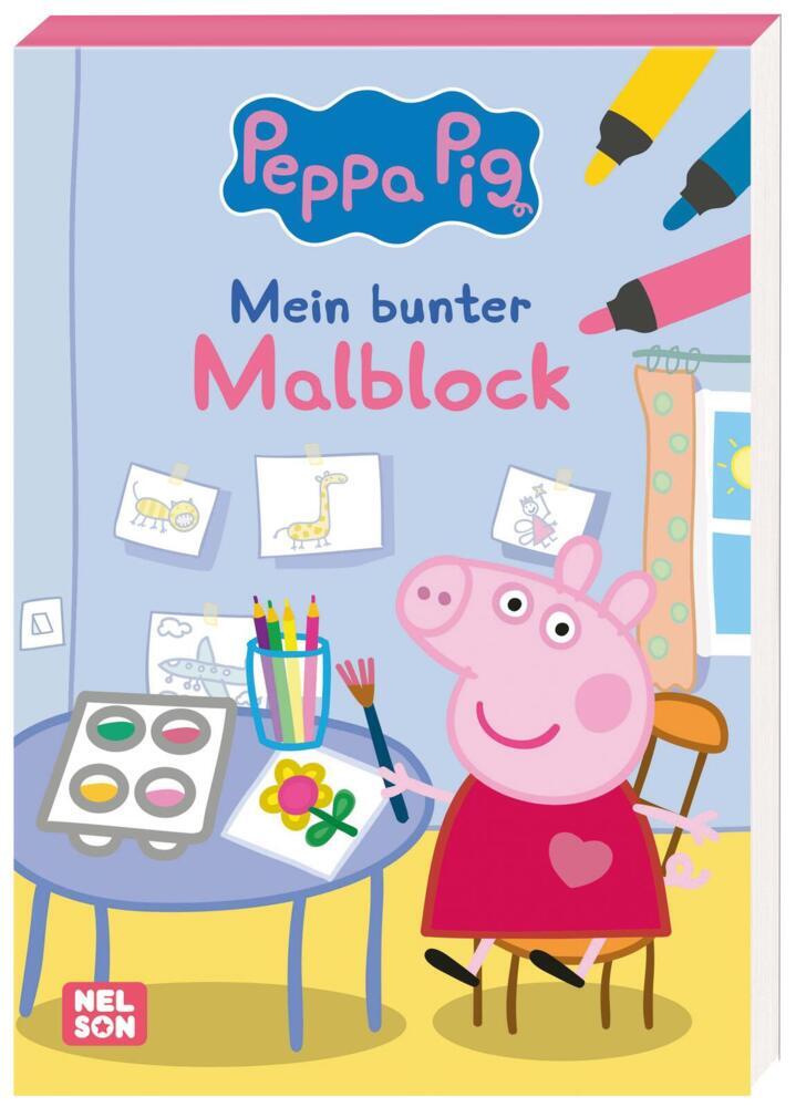 Peppa Wutz Ausmalbilder: Mein bunter Malblock main product photo