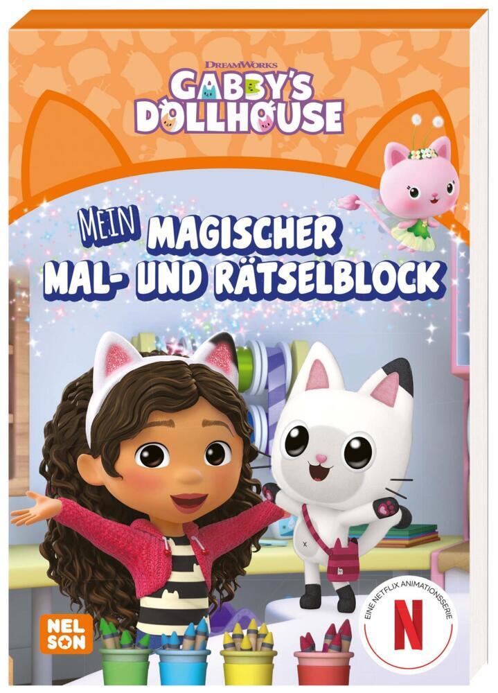 Gabby's Dollhouse: Mein magischer Mal- und Rätselblock main product photo