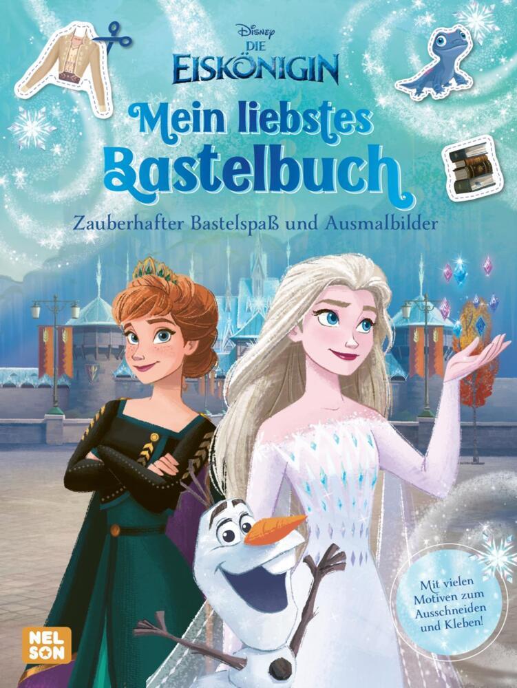 Disney Die Eiskönigin: Mein liebstes Bastelbuch - Zauberhafter Bastelspaß und Ausmalbilder main product photo