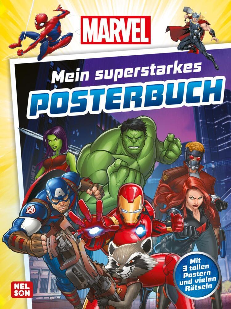 Marvel: Mein superstarkes Posterbuch main product photo