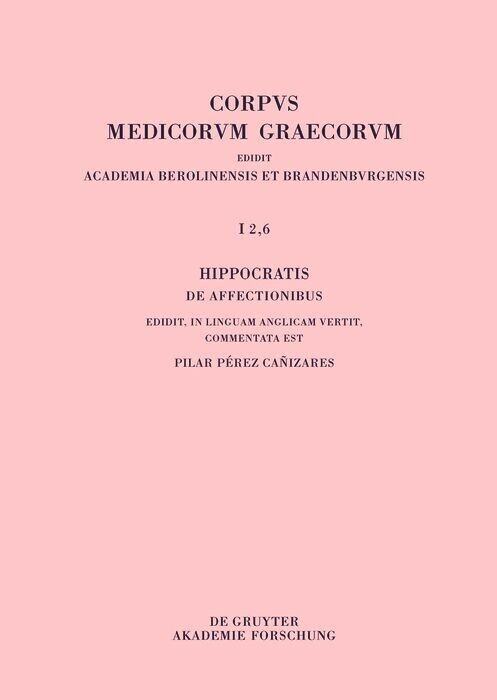 Hippocratis De affectionibus / Hippocrates, On Affections main product photo