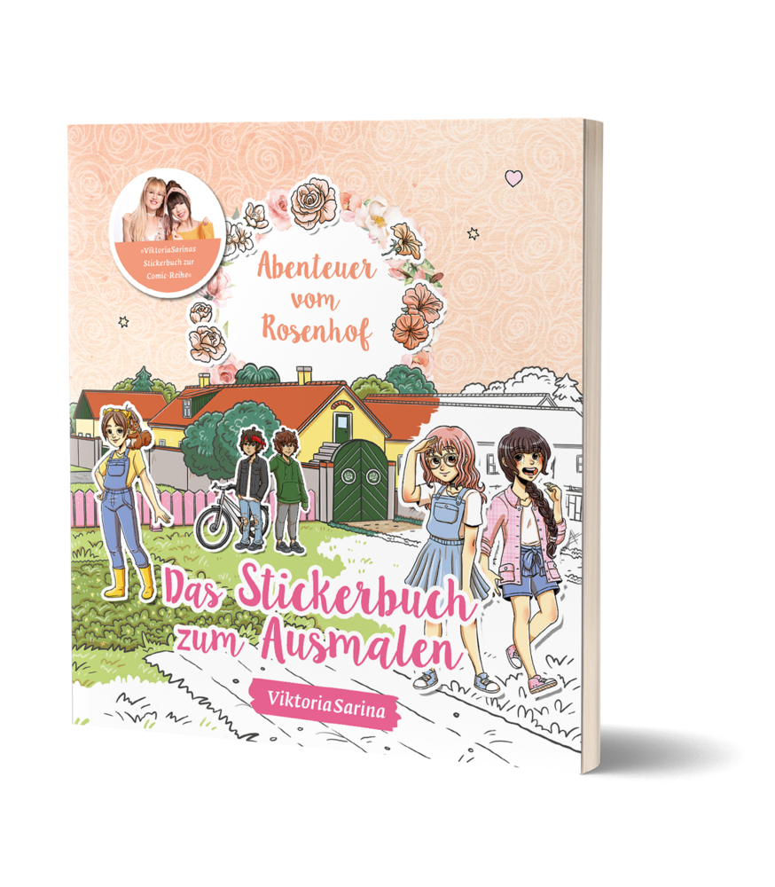 Abenteuer vom Rosenhof: Das Stickerbuch zum Ausmalen main product photo