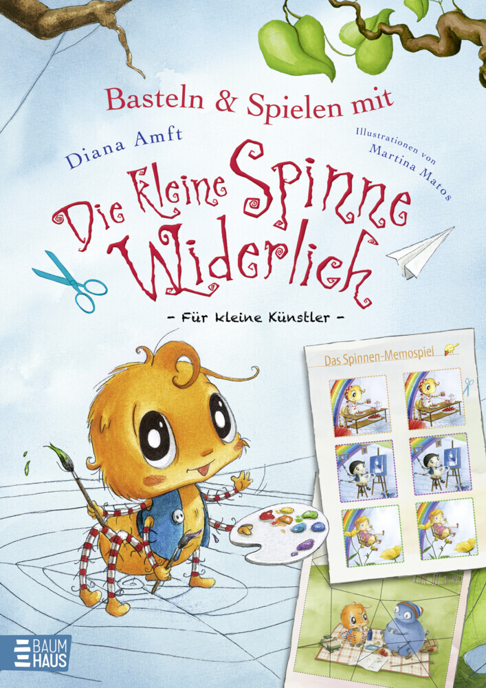 Basteln & Spielen mit Die kleine Spinne Widerlich - Für kleine Künstler main product photo