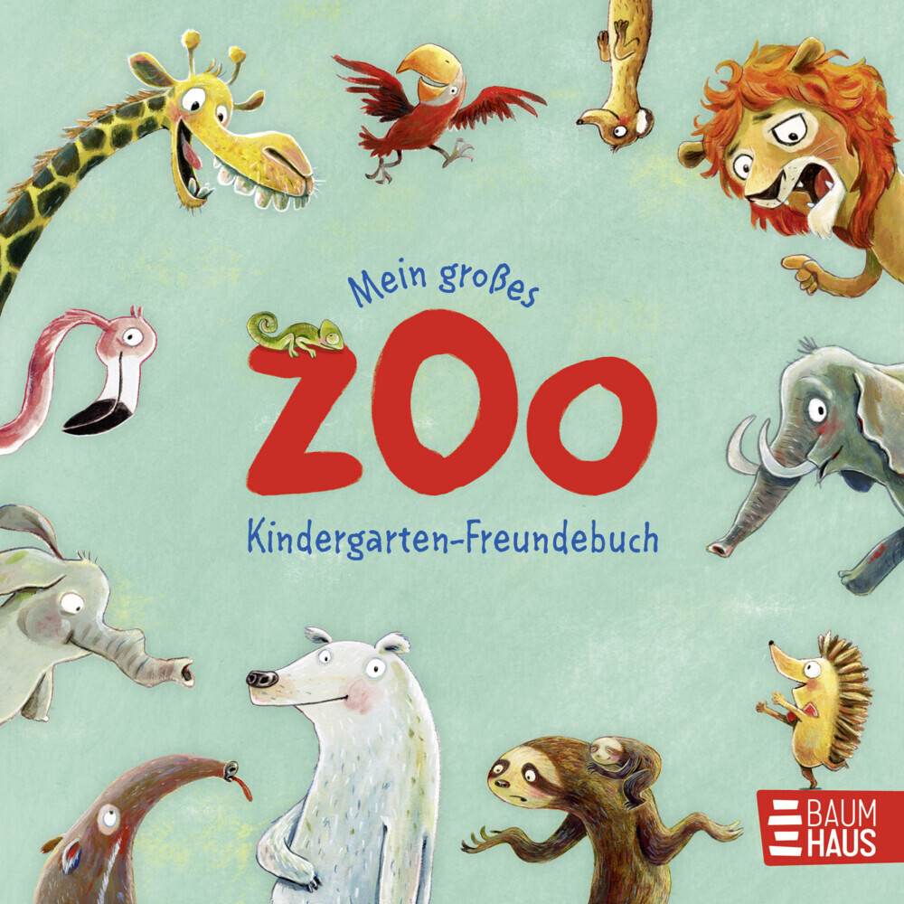 Mein großes Zoo Kindergarten-Freundebuch main product photo